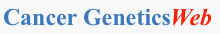 Cancer GeneticsWeb logo